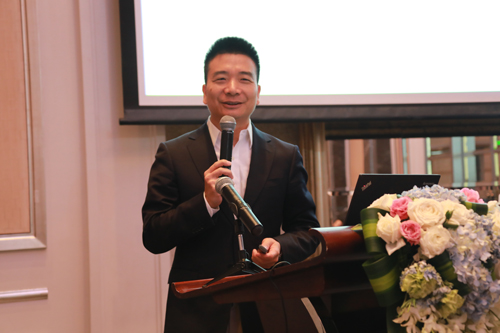 北京神农投资管理股份有限公司董事长陈宇发表主题演讲